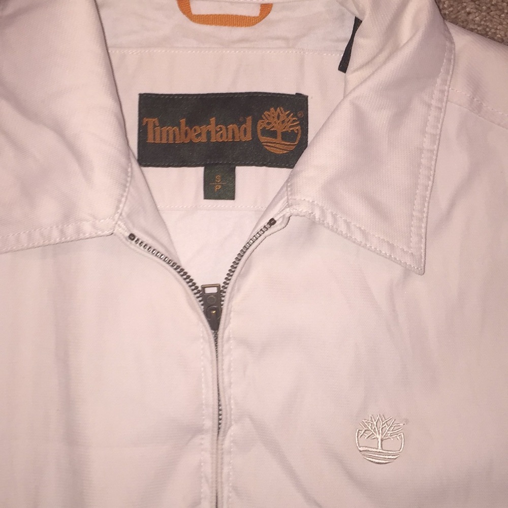 Cream colored Timberland jacket!